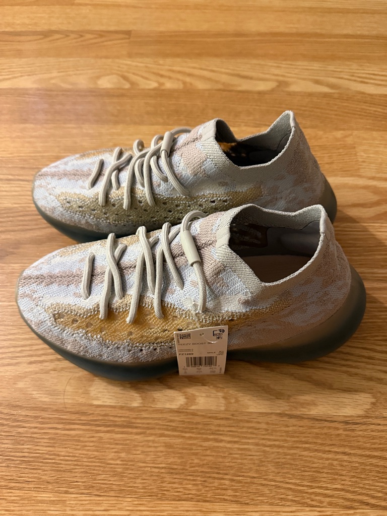 Adidas Men Sneakers. Yeezy Boost 380 Pepper. 26.5cm Us9 New No Box